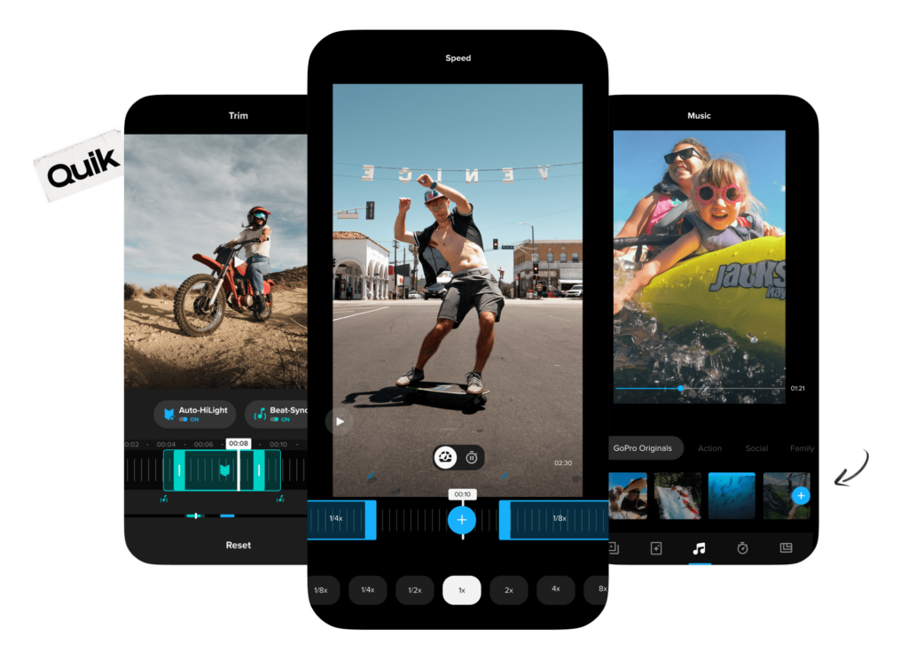 Quik by GoPro | Best free video editing apps and softwares