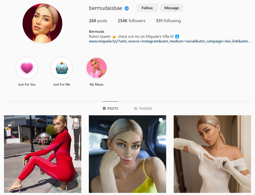 Bermuda Instagram Profile | Meta Influencers